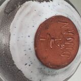 Double-neck ceramic vase by Jean Busson, France, 1960