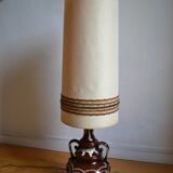 Floor lamp ceramic openwork floor lamp 70s 1970