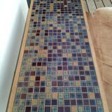 Wooden and ceramic coffee table