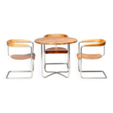 Czechoslovak Functionalist chairs, attributed to Jindřich Halabala, 1930s