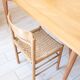 Sleek design chair braided seat