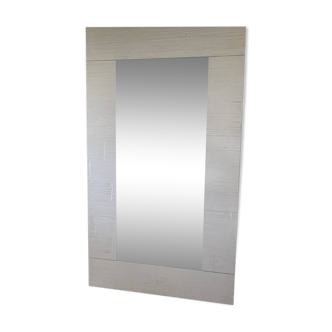 Miroir en bois bambou