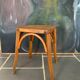 Tabouret bois courbé vintage