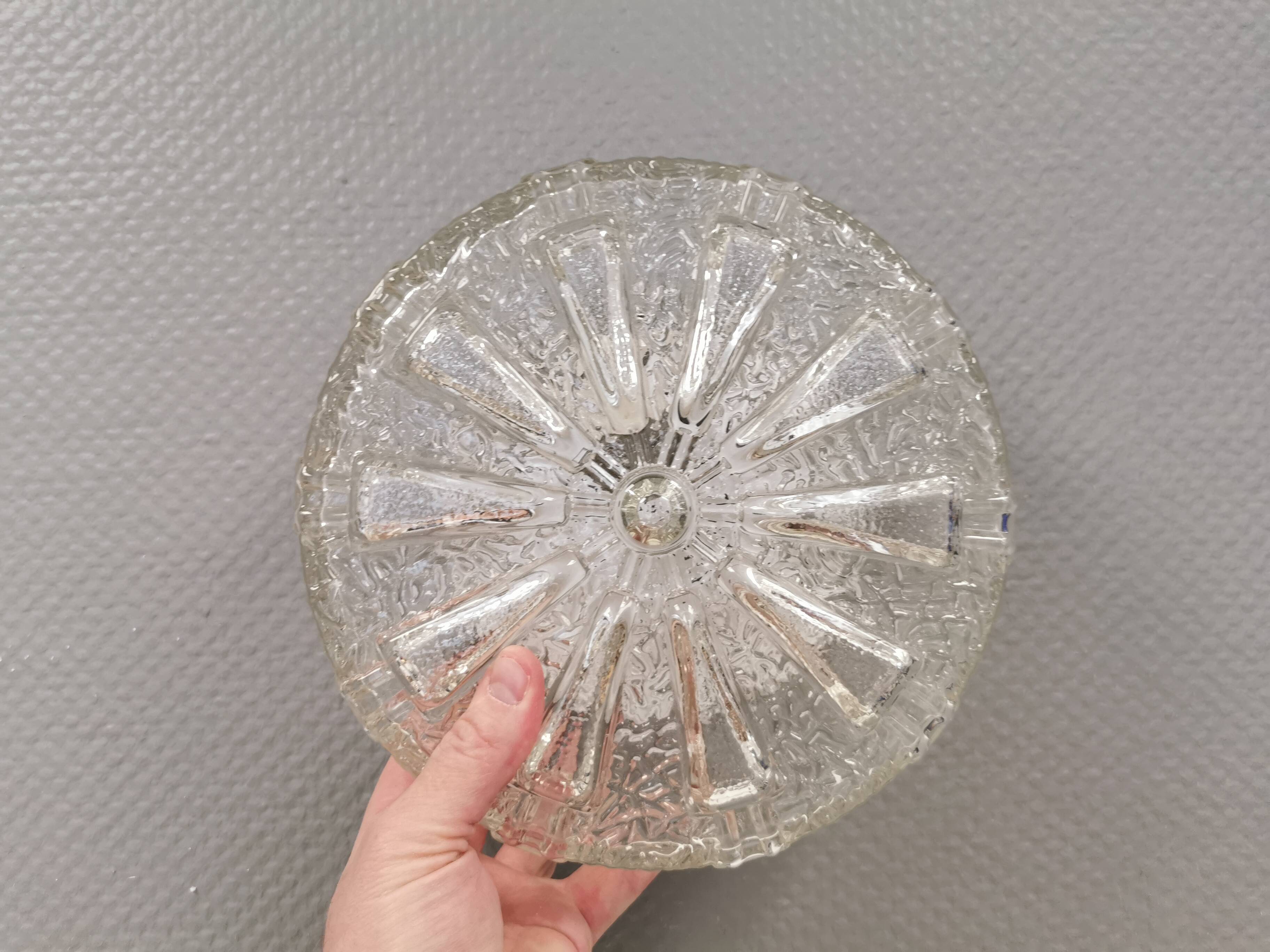 Ceiling lamp (or wall lamp), Danish, from the 1970s–80s
