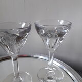 Old bistro glasses