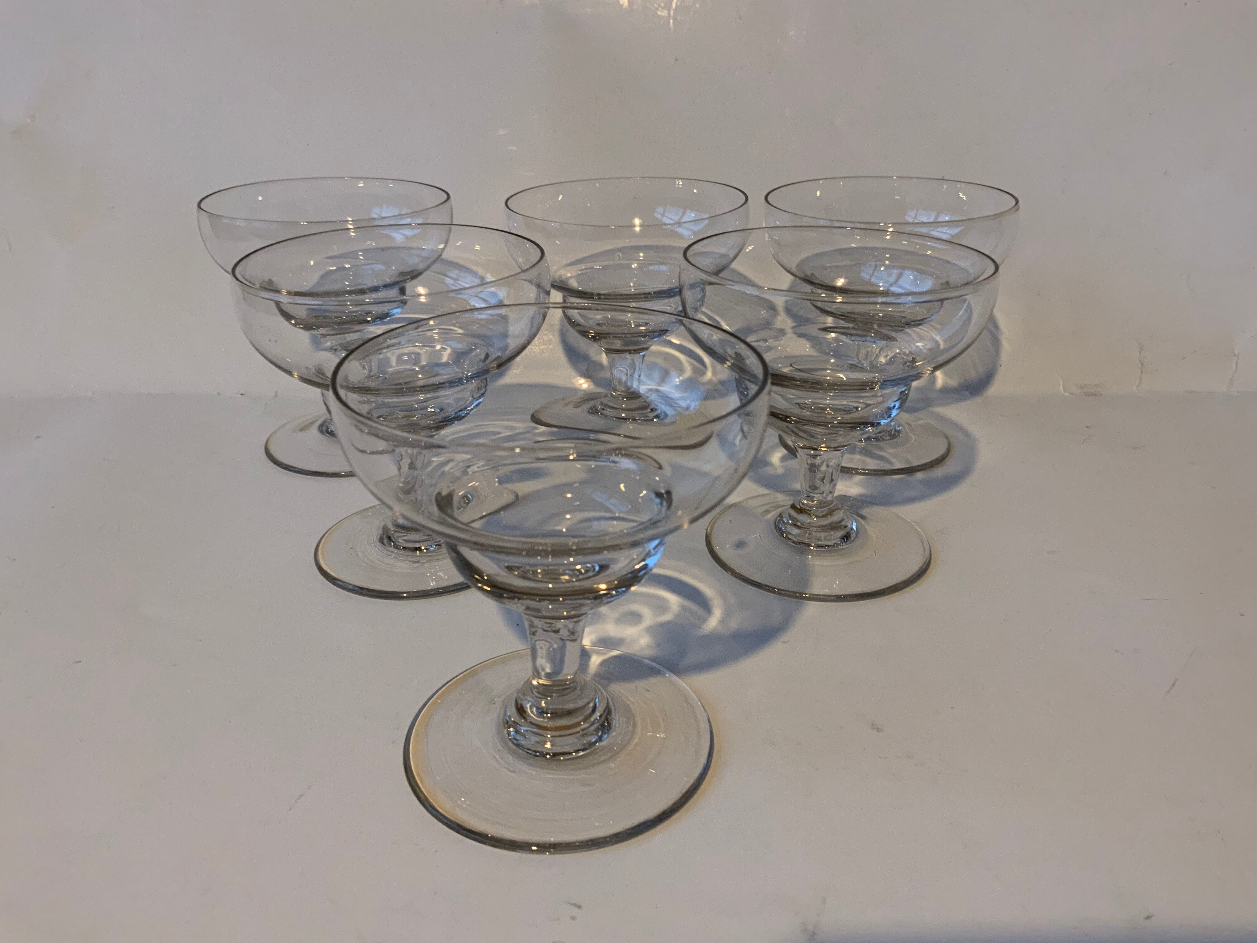 Selency champagne glasses x Monoprix Croisé Laroche