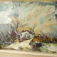 Oil on panel by Gilbert Chavan