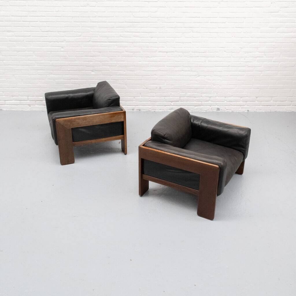 Fauteuil Bastiano Tobia Scarpa années 1970