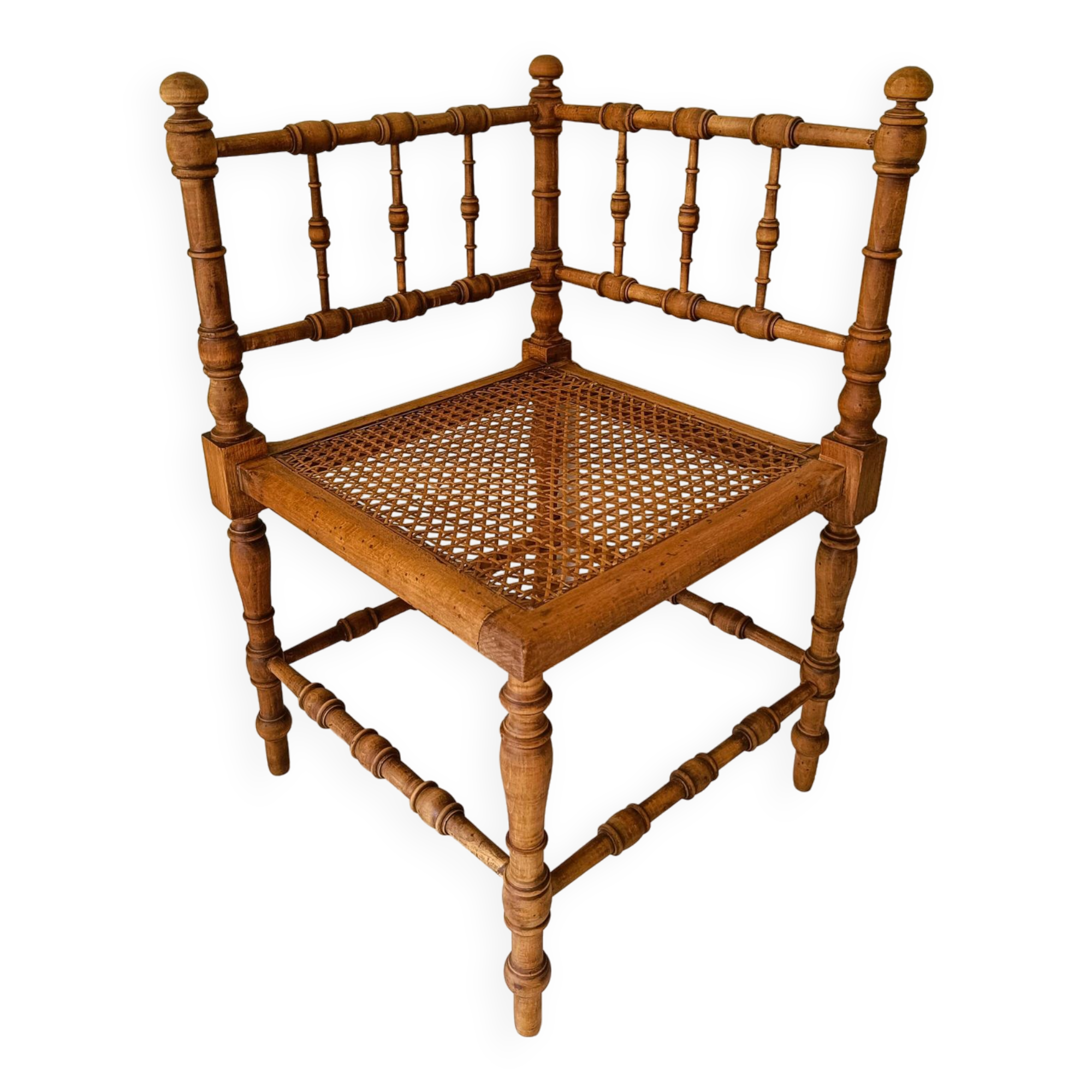 Art Nouveau corner chair