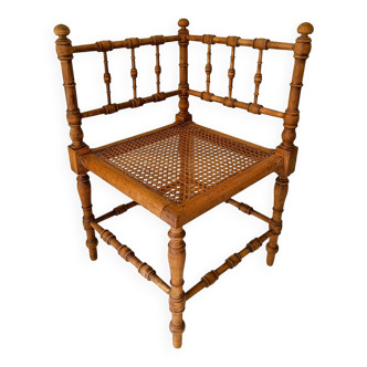 Art Nouveau corner chair
