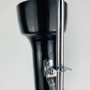 Lampe de bureau spot noir et chrome, années 60, réglable