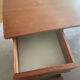 Vintage double-sided Danish teak desk