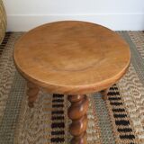 Wood tripod stool