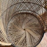 Armchair Emmanuelle wicker