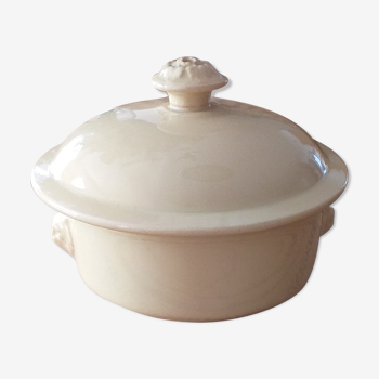 Foie gras pot, porcelain terrine from Lunéville KG