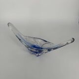 Coupe Vide-poche  en verre de Bayel estampillée
