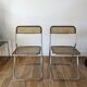 Pair of space age folding chairs, Italy 1967