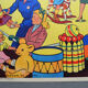 Rossignol educational school poster front and back "the fire" and "the toy store"