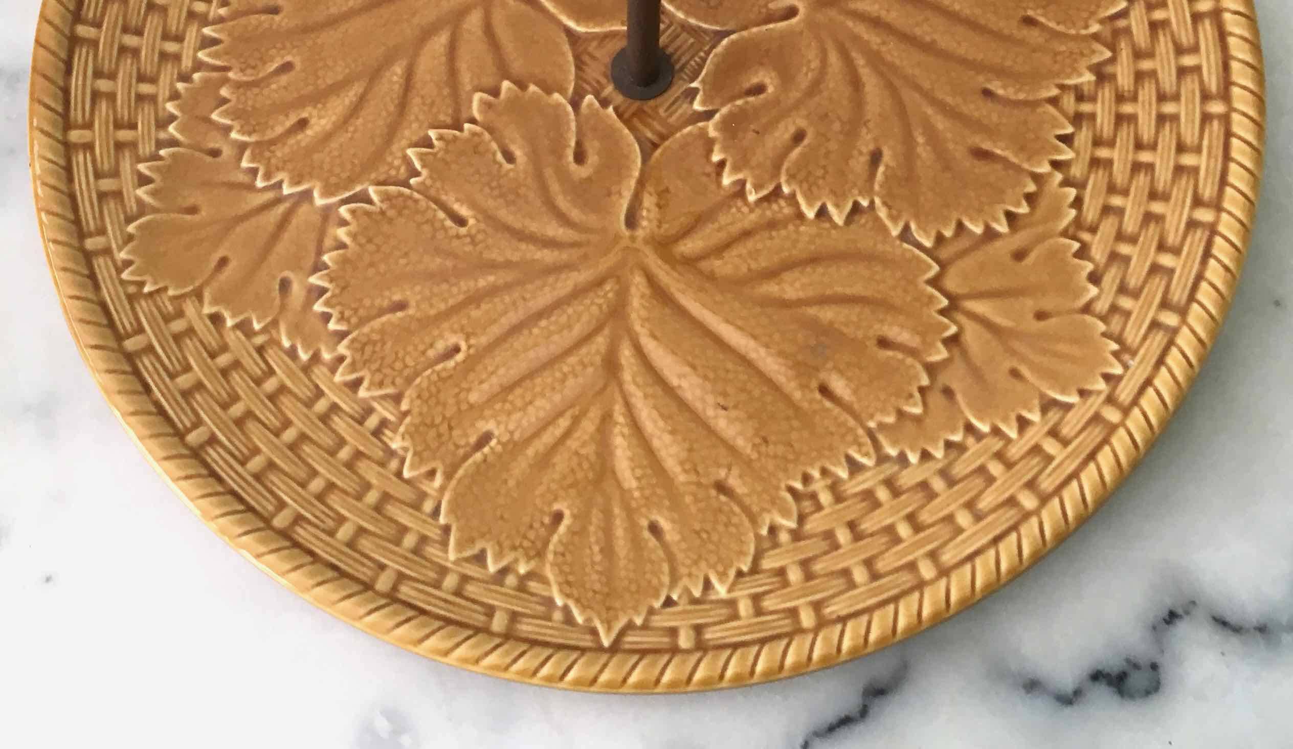 Gien earthenware cheese board