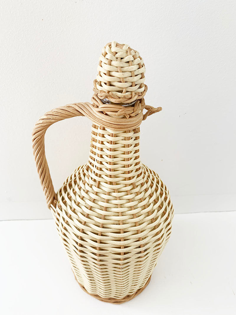 Bottle scoubidou beige