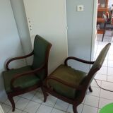 Pair of vintage armchairs