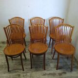 Chaises bistrot vintage