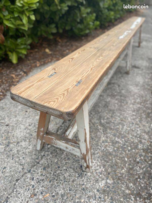 Wooden benches - 3m