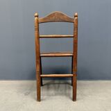 Set of six old English kitchen chairs