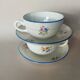 Two Salins earthenware lunch cups