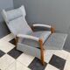 Grey relax recliner armchair 1960