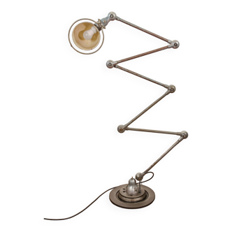 Industrial 1960s French Jieldé 6 Arm Loft Workshop Floor Lamp - Made by Jean Louis Domecq