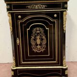 Napoleon iii wood and brass marquetry sideboard 19th century