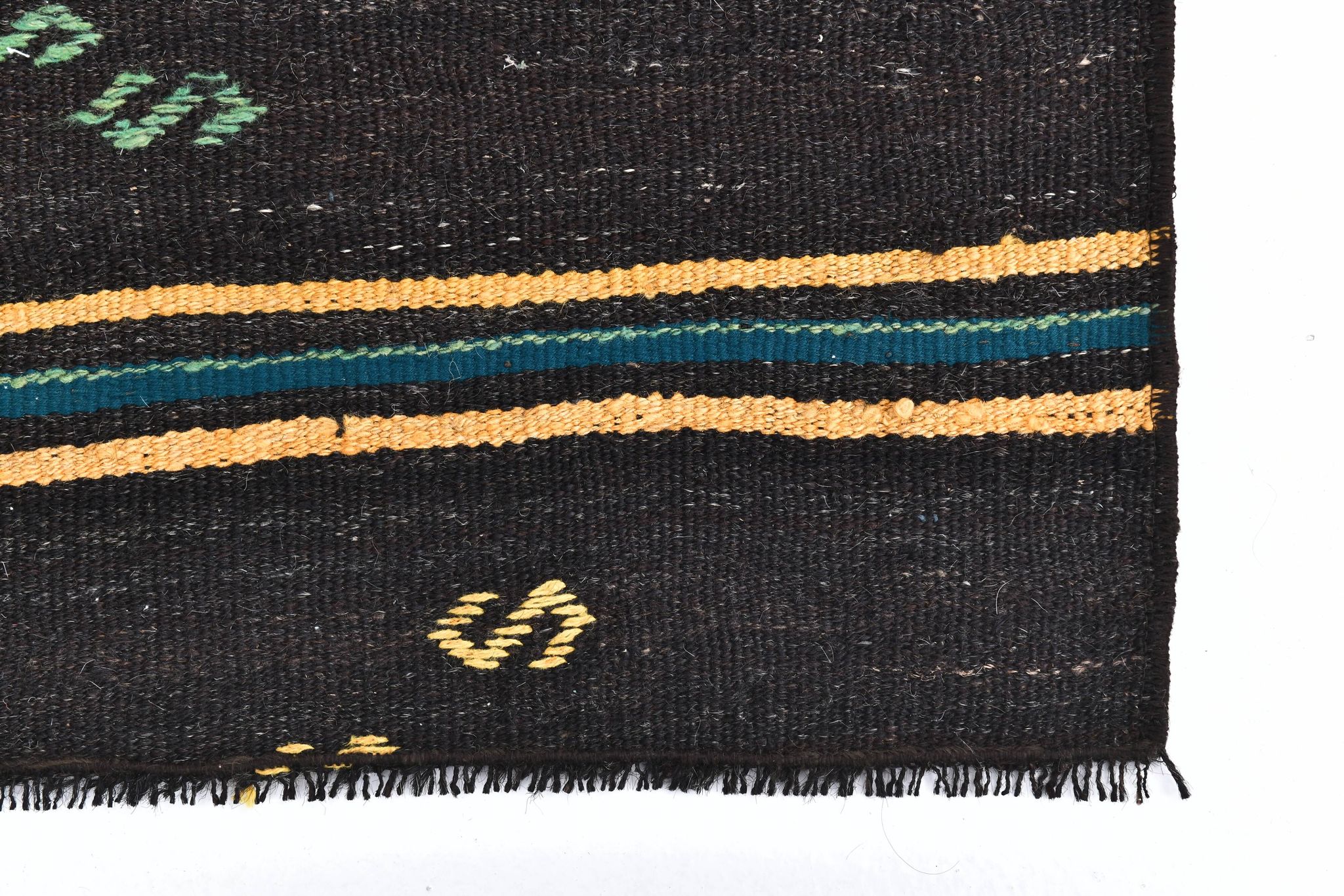 2x10 Antique Turkish Vintage Kilim Runner Rug 61x302Cm SK 243477