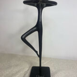 Statue de ballerine abstraite en bronze Bodrul Khalique