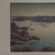 Lithograph by Henri Rivière Entrance to the Port of Ploumanac'h
