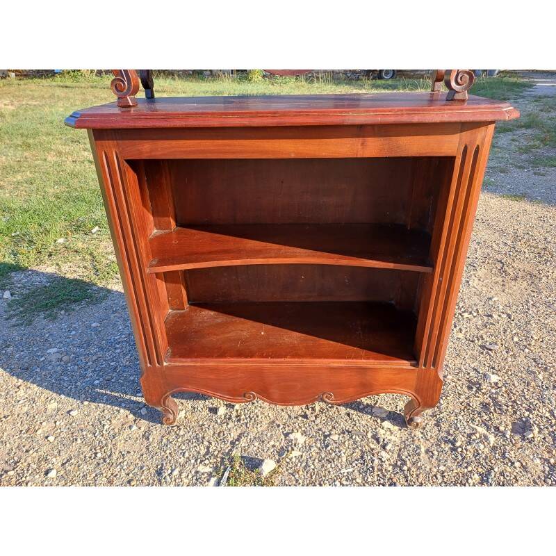 19th century mahogany display cabinet