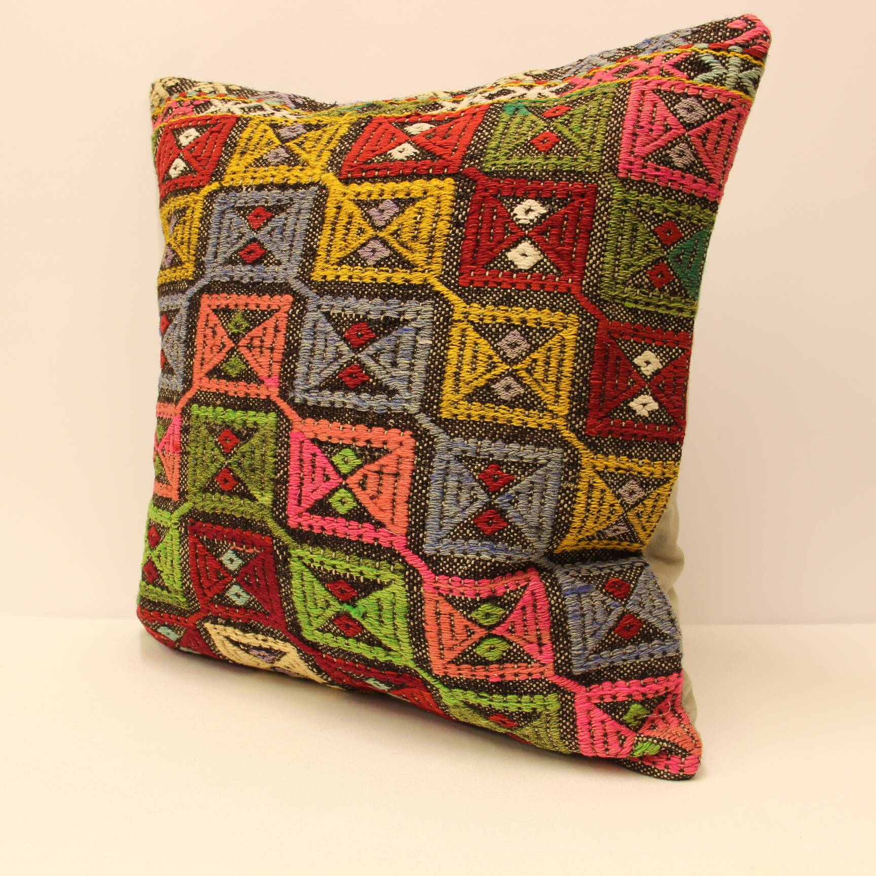 Turkish kilim cushion,60x60 cm,A-15