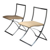 Pair of Marcello Cueno chairs, Italy 1970