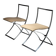 Paire de chaises Marcello Cueno, Italie 1970