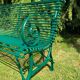 Banc en fer forgé artisanal – Style Arras, 2 places