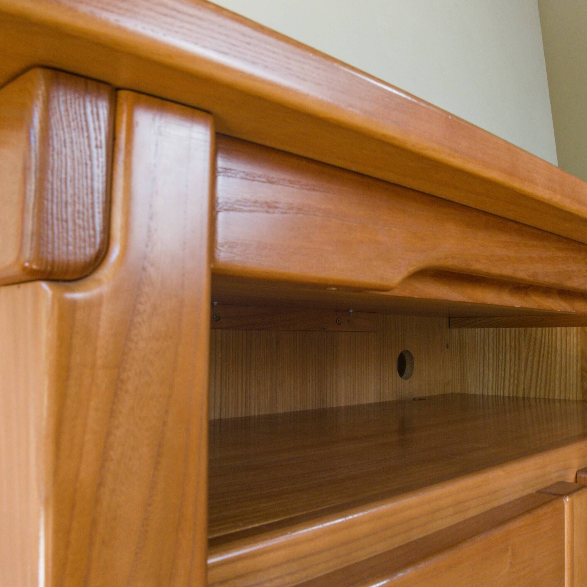 Elm buffet in the style of Maison Regain.