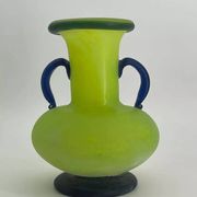 70s vase in glass paste