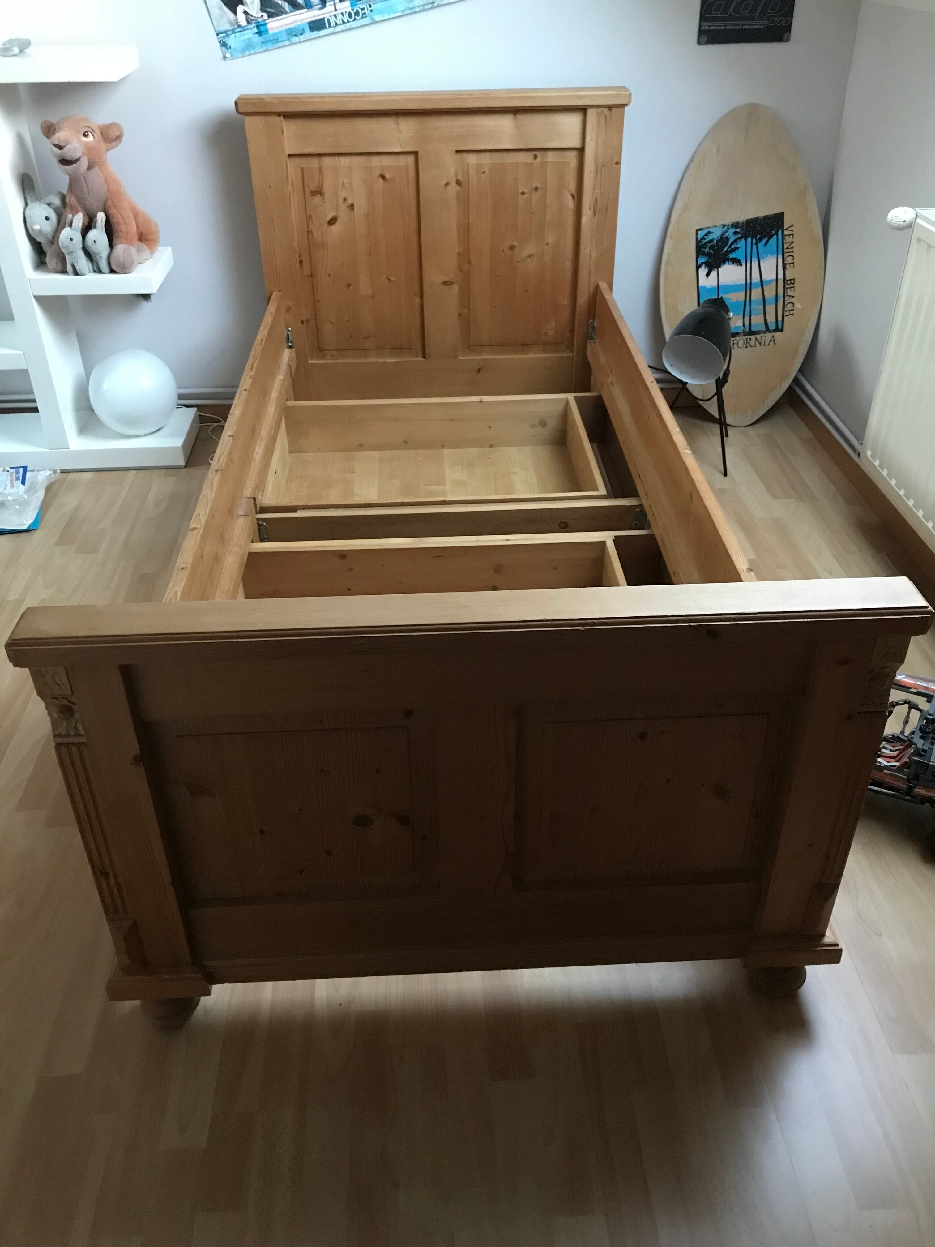 Lit en bois 90 x 190
