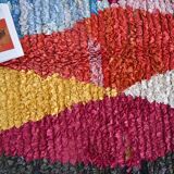 Carpet Moroccan vintage. 90 x 305