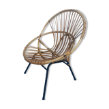 Rattan armchair 1960