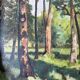 Small oil painting J. Biot