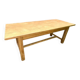 Table en chêne massif restaurée
