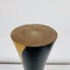 Vase diabolo bois vintage