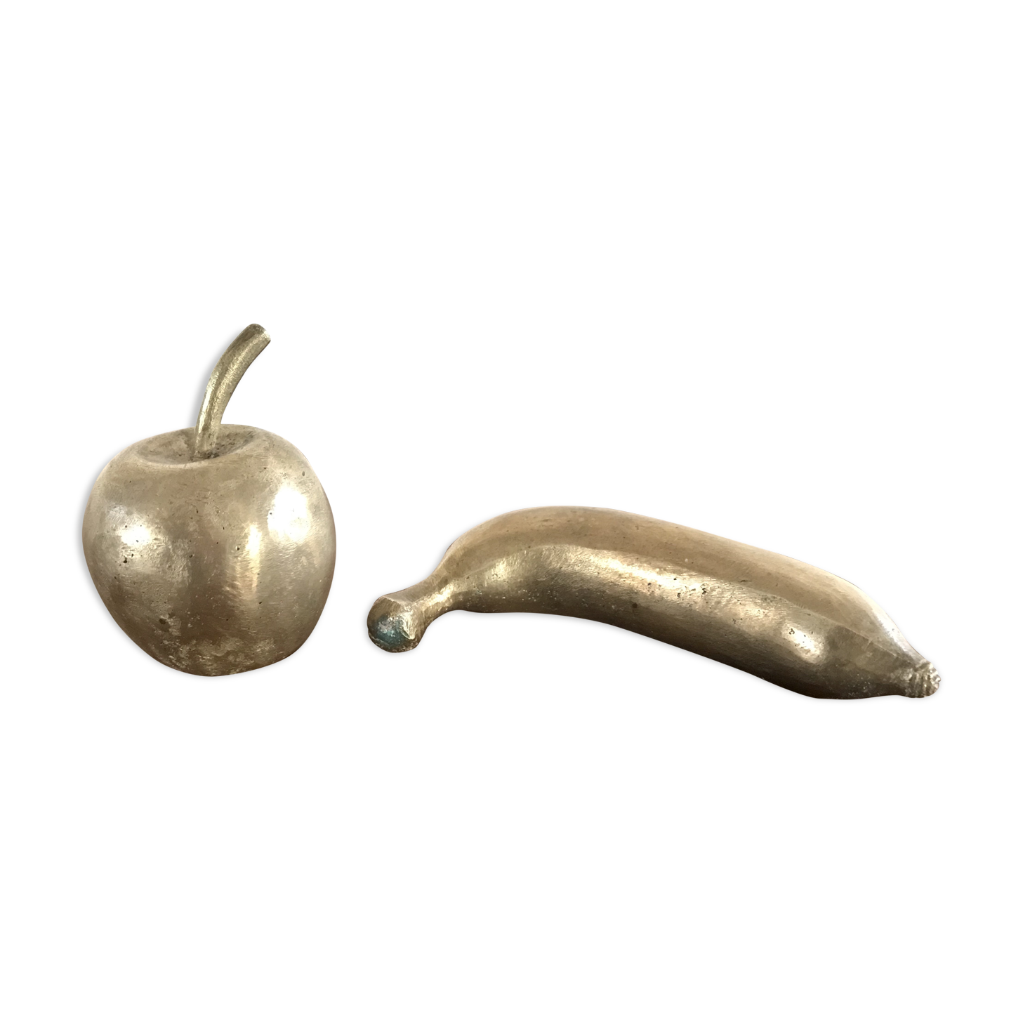 Gilded bronze paperweight