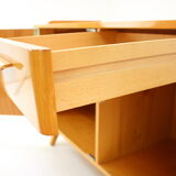 Mid-century cabinet high gloss by tatra pravenec, 1970s czechoslovakia